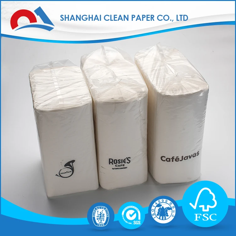 Pure Wood Pulp Tissue Disposable tissue Paper Napkin Thick  Napkin For Dinner Restaurant