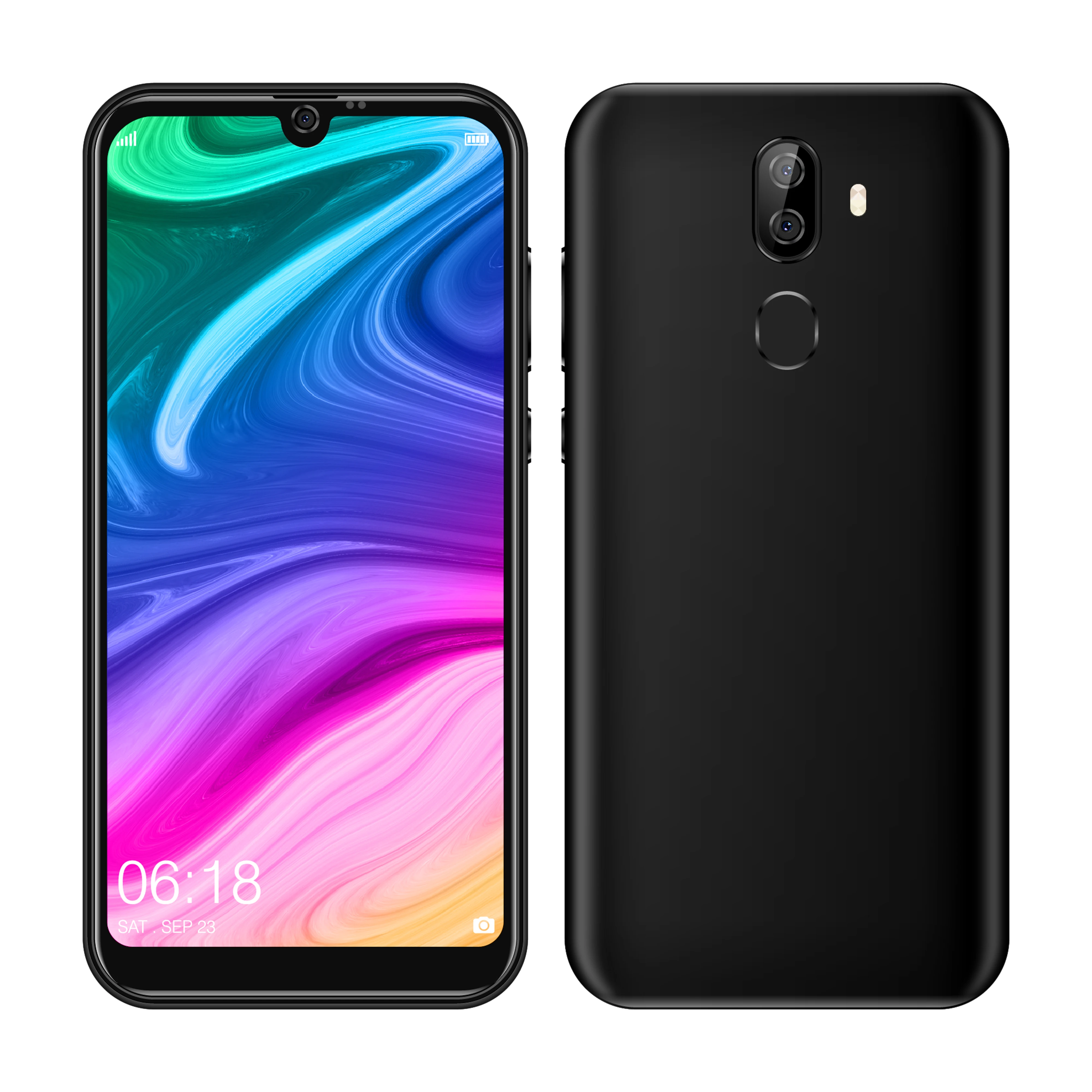 Новый мобильный телефон 5 7 дюйма с Каплевидным экраном 3g android смартфон GMS 9