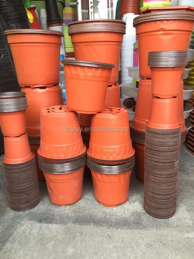 China supplier factory plastic pots for greenhouse nursery plant