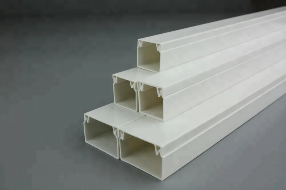 PVC Open Slot Wiring Cable Ducts