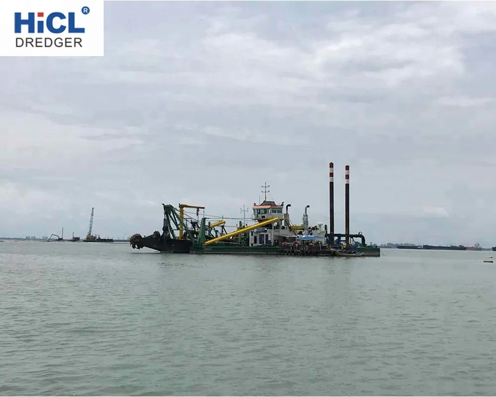 China dredger shipyard 6-32inch 500-8000m3/h cutter suction sand dredger/machine(CCS certificate)