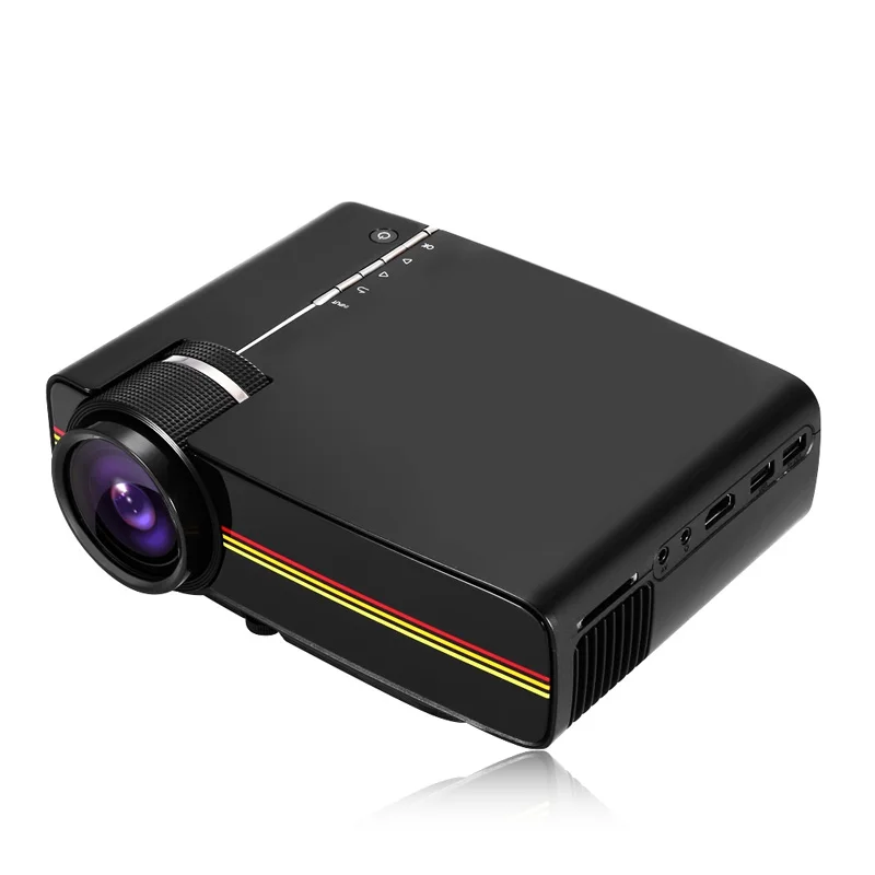 Cheap hot wholesale price 3D LED 1000 lumens more stable mini projector YG400