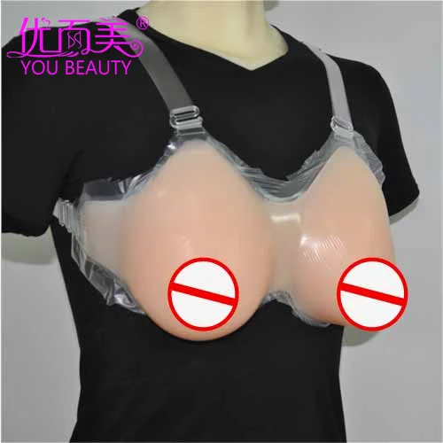 
Artificial Big Big Bra Boob Silicone Breast Forms For Man 