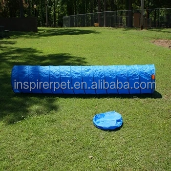 
Dog Agility Training Play Tunnel With Carrying Bag 