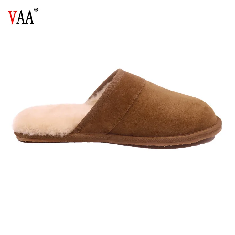 AN-CF-100 Genuine Leather And Lining Sheepskin Latest Design Wholesale Slippers From China,China Wholesale Slippers