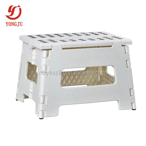 
Strong shower habitat fold step stool with non slip dots 