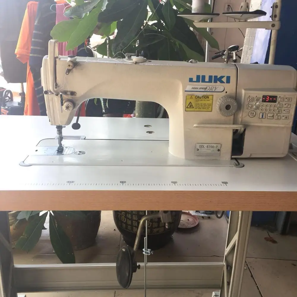 Used Juk i 8700B Direct Drive Lockstitch Sewing Machine in Good Condition