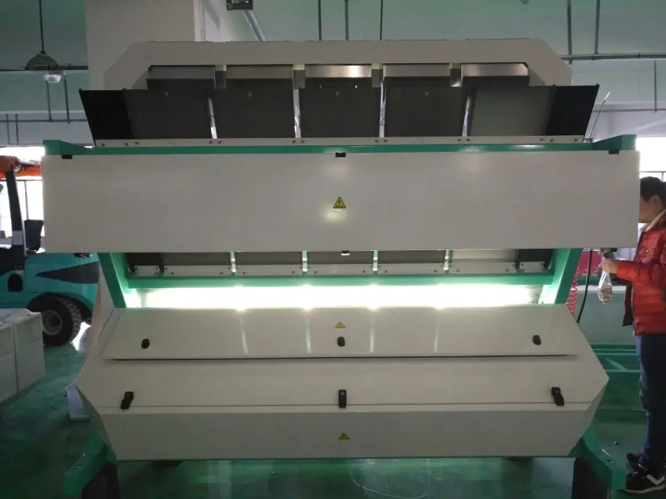 Automatic Ccd Color Sorter For Cashew Nut Apricot Kernels Walnut,Almond Processing Machines
