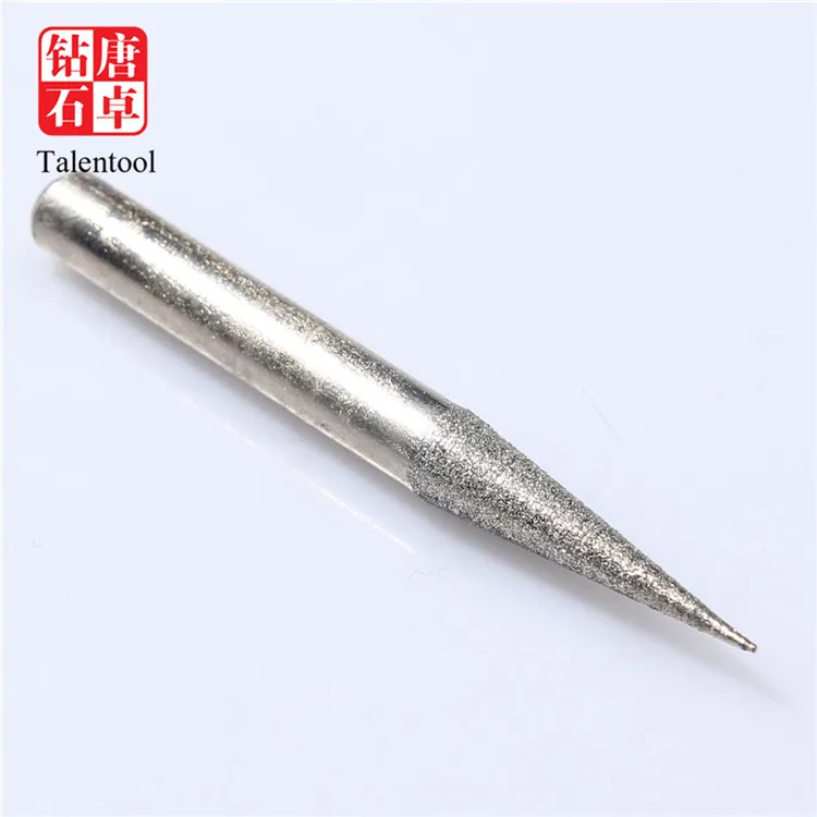 engraving tools easy use 50 PCS diamond burrs with different shape for marble stone glass