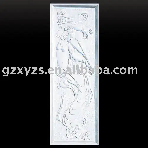 
Plaster relief sculpture--the goddess 