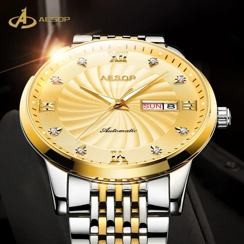 Лидер продаж, пользовательские водонепроницаемые Модные Роскошные Кварцевые часы в римском стиле, мужские часы из нержавеющей стали