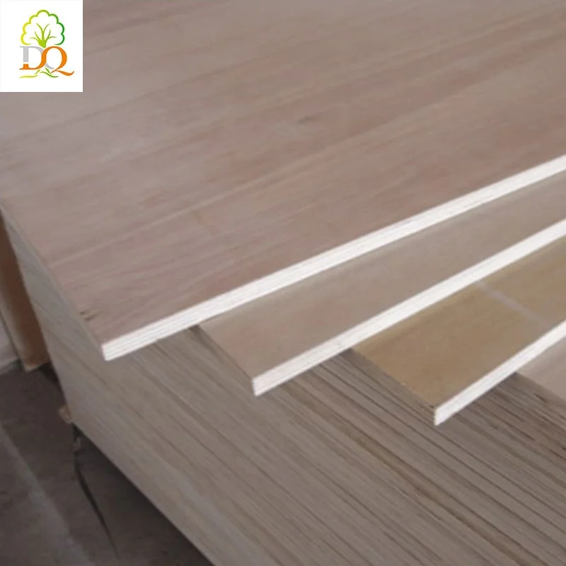 
Linyi factory timber wood furniture use commercial plywood export to Malaysia with holes 
