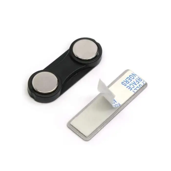 High Quality Custom Private Logo Accepted Magnetic Material Premium Name Badge Magnet