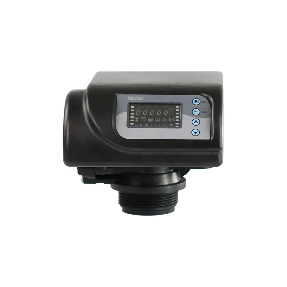 2 Ton automatic water softener valve of downflow type with LED display
