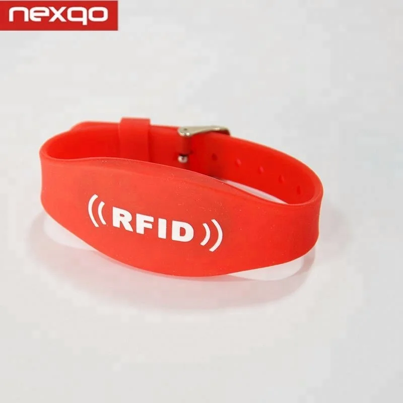 custom children tracking rfid wristband / nfc bracelet / wristband rfid with free samples