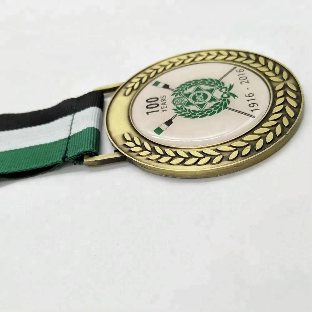 Personalised Engraved Custom Metal Unique Laser Name Blank Medal With Printing Sticker Inserts Logo