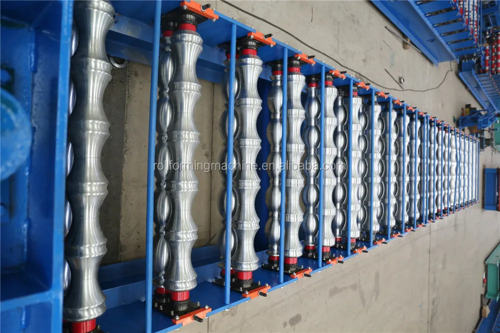 glazed roof tile roll forming machine, metal tile making machinery
