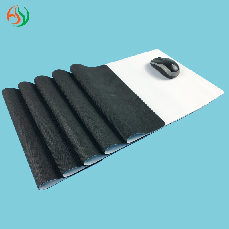 China Manufacturer Wholesale Custom Logo Blank Sublimation Non-slip Office Mouse Pad Material Roll Without Printing