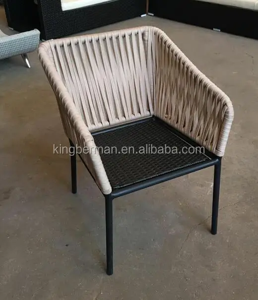 Modern Leisure Rope Garden Chair Cafe Chair Used Outdoor Garden Furniture