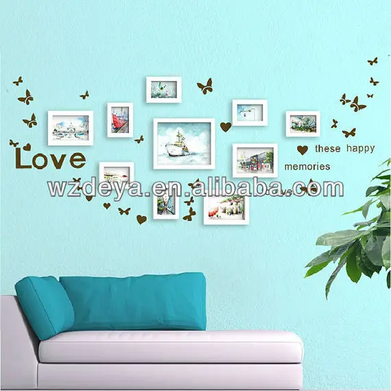 Фоторамка Съемная виниловая настенная