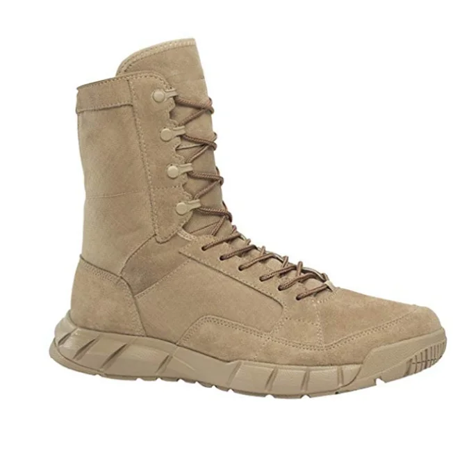 HBA29 Военная Боевая Охота серый 7 дюймов, шоколадного цвета темного цвета замшевые ботильоны на очень легкий вес штурмовые ботинки-дезерты