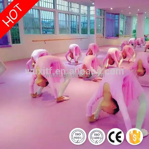 New material non-slip linoleum for  ballet dance vinyl floor for sale