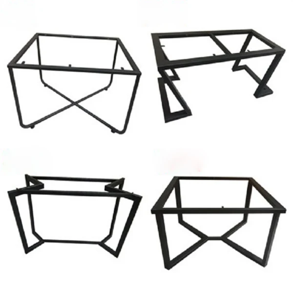 Latest modern design Fashion Hot Selling Powder Coating Cast Iron Table Bases