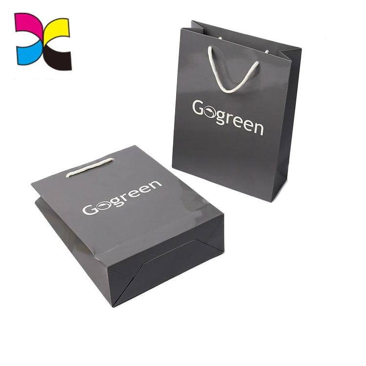 Оптовая продажа новый дизайн пользовательская Полезная пластиковая Роскошная большая бумажная сумка для покупок