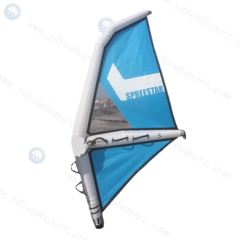 Inflatable windsurfing sail for all ages beginner wind surf wing sail
