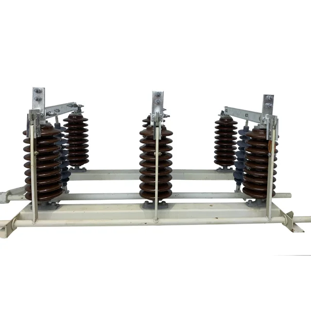 High Voltage Disconnectors Single Phase and 3 Phase Disconnector Switch 20a 400 V Ac Cabinet Mount Air Load Brake Switch 24kv