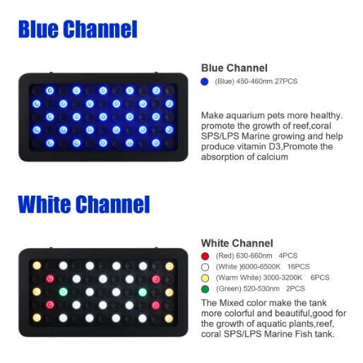 2022 New Aquatic Plant Water Grass Moss LED Light Plants Lamp Fish Tank Lamp led aquarium Coral Reef Light fish tank aquarium