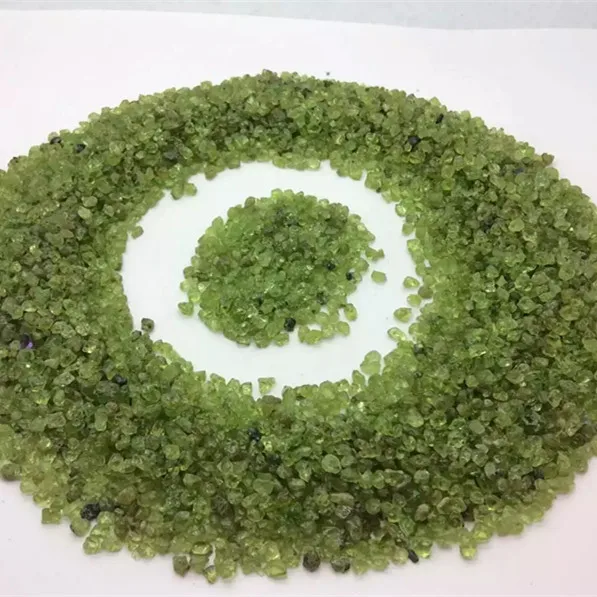 
Olivine wholesale precious rock gravel chinese quartz stones 