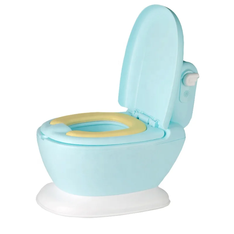 Eco-friendly Children Size Simulation Plastic Commode Toilet Seat Latest Potty For Baby