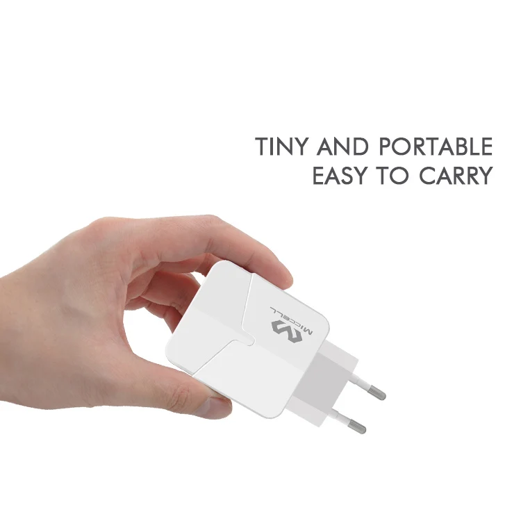 
Veaqee QC3.0 3A Quick Charging Mobile Phone Wall Charger 