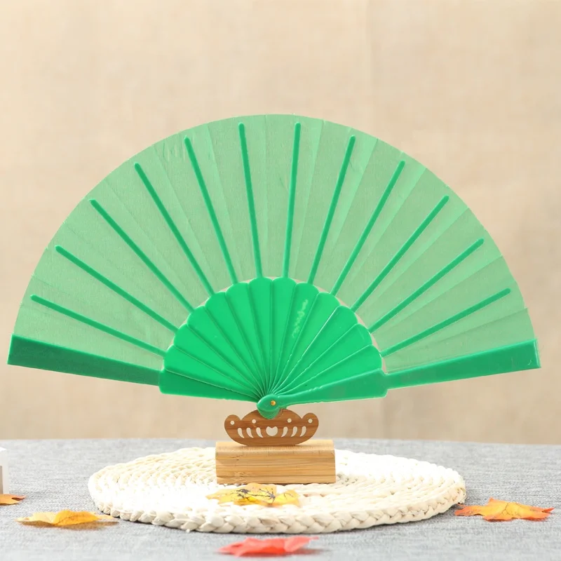 
Spanish style plastic crafts hand fan 