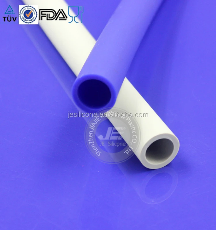 Heat resistance blue high pressure resistance silicone rubber hose for industry use