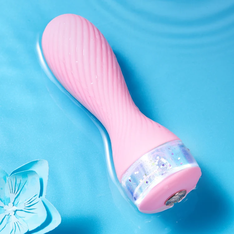 Medical Silicone  USB Rechargeable sexy spiral medical sex toys Women mini adult Vibrator massager wand  for women