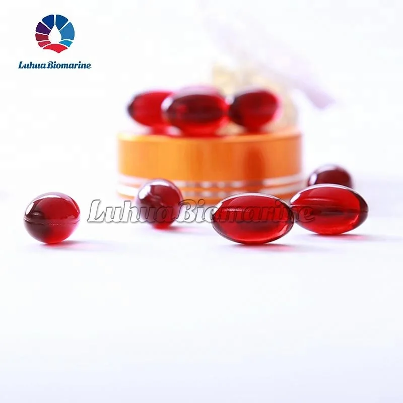 High astaxanthin and EPA/DHA omega3 krill oil capsule
