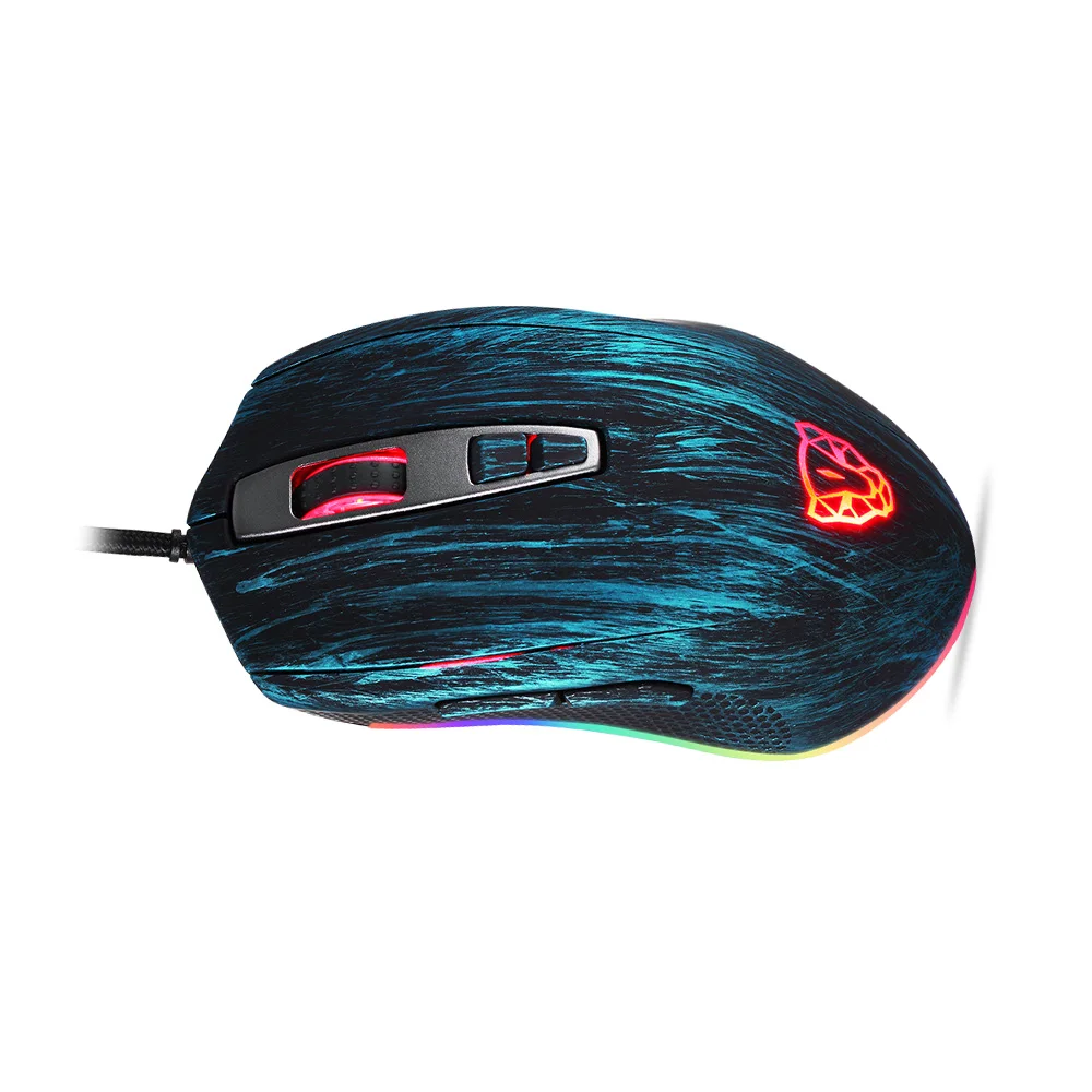 Motospeed OEM V60 Driver USB RGB 7D Optical Gaming Mouse,Macro,Custom Logo