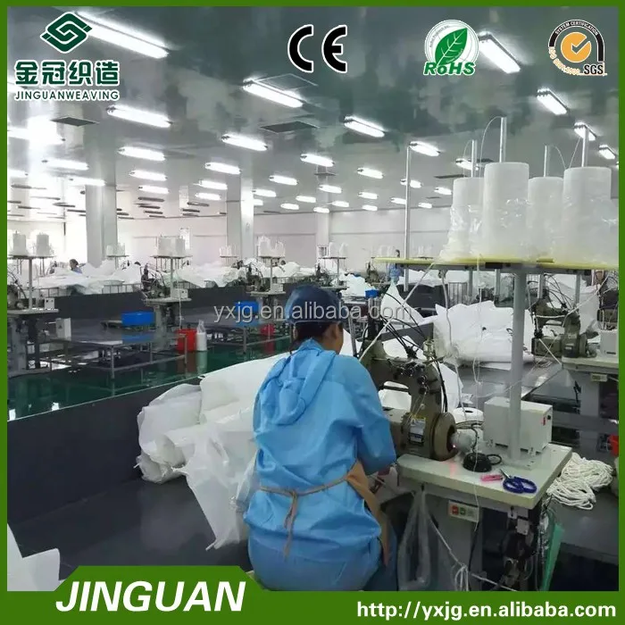 belted loop FIBC bag