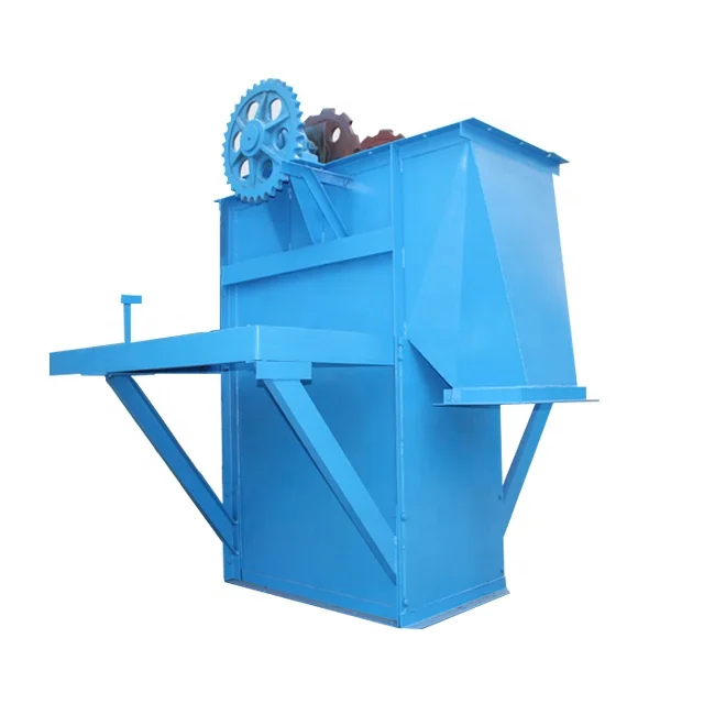 Concrete link bucket hoist, cement elevator bucket