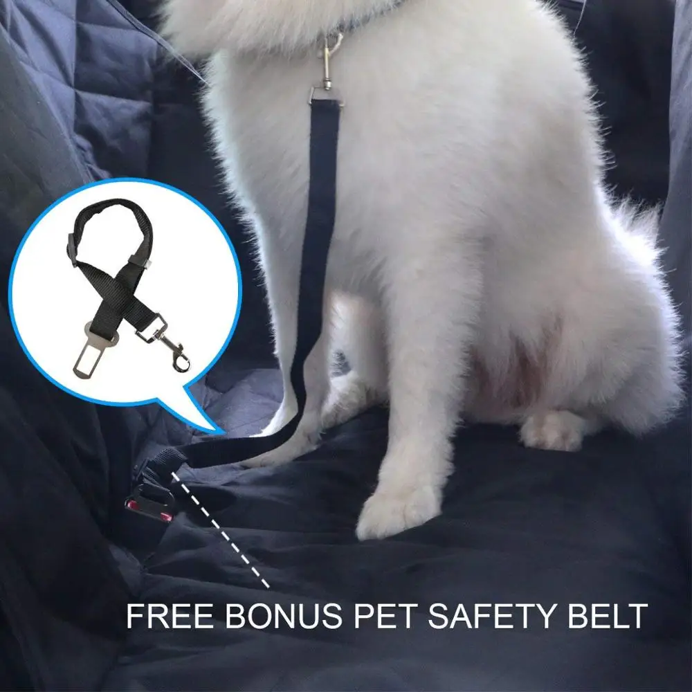 Waterproof Durable Nonslip Back Hammock Pet dog car seat cover, wholesale Pet Accessories