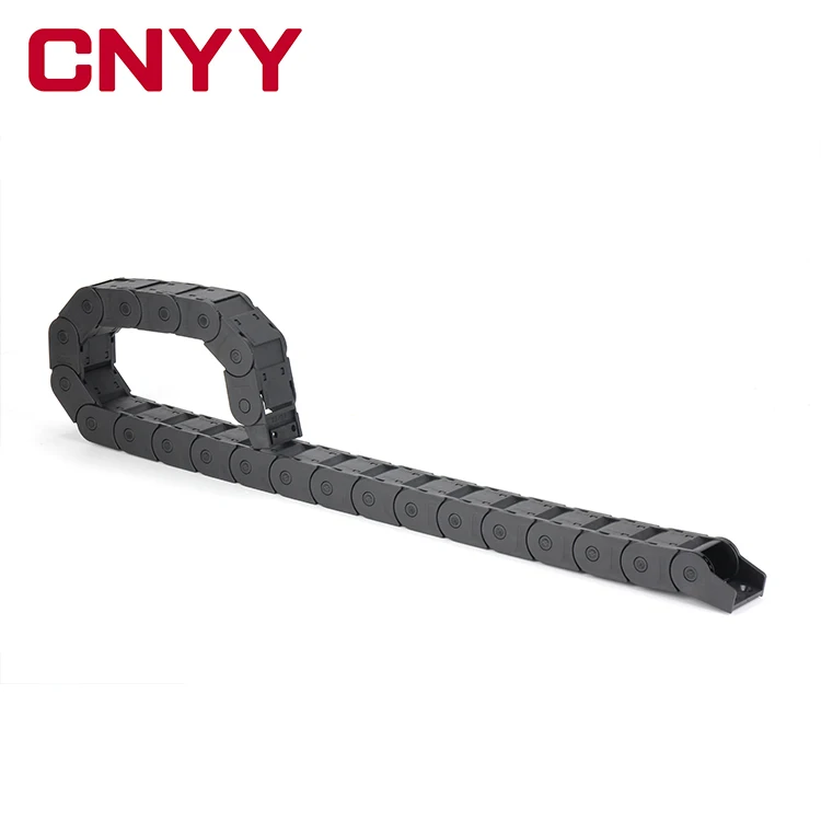 CNYY cable load-bearing high speed lowest price drag chain High Quality Cable Drag Chain semi-open flexible track