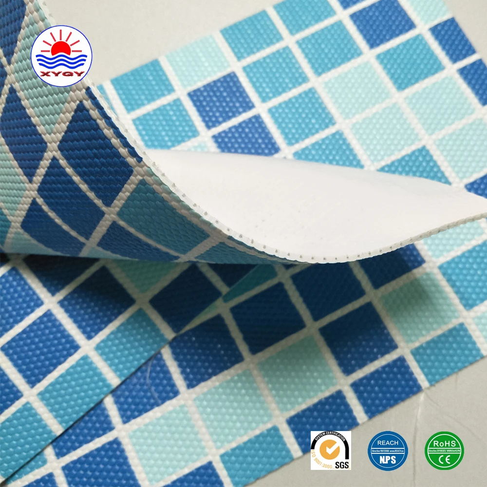 water pvc tarpaulin for swimming pool liner fabric