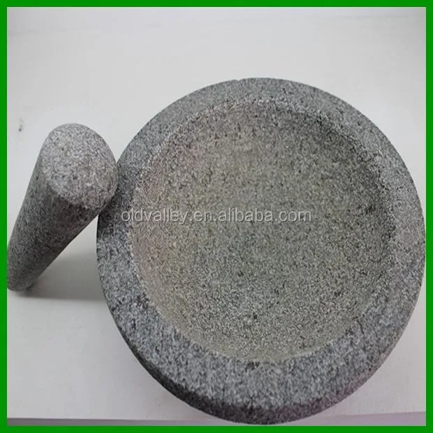 
Wholesale Granite Mortar and Pestle/ molcajete/cooking tool for herb and spice tool 