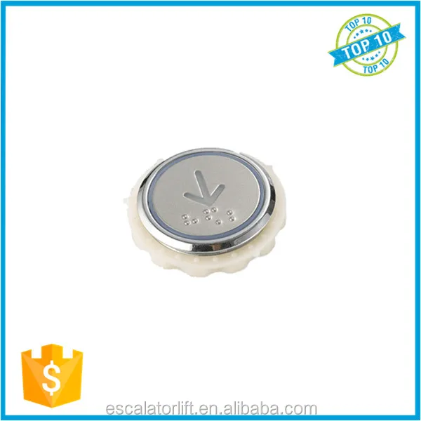 
Slim design elevator spare parts push button 