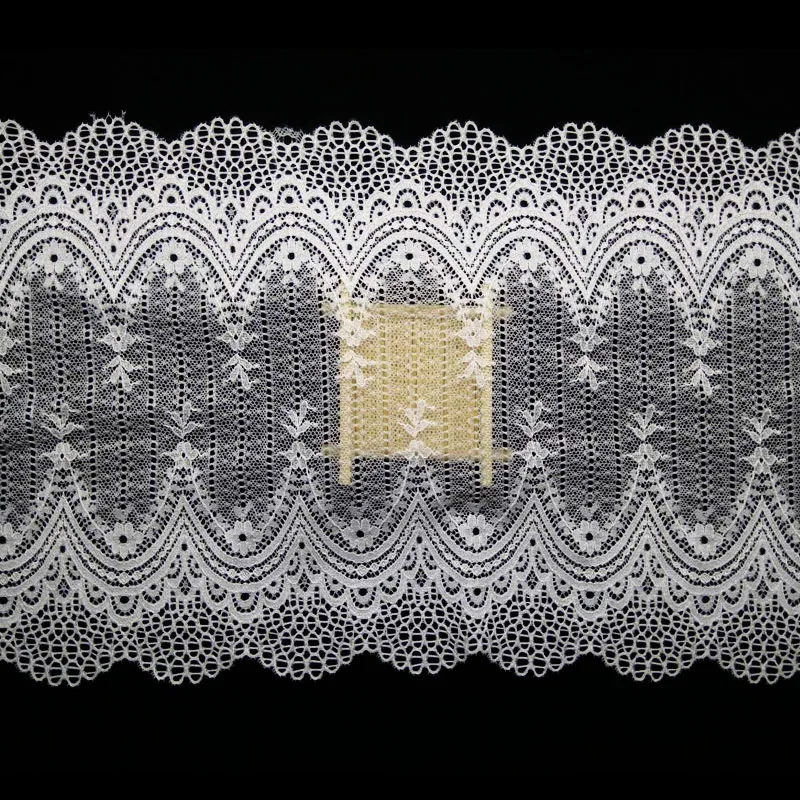 China Wholesale Wide Stretch Scallop Lace Trim/Lace for underwear