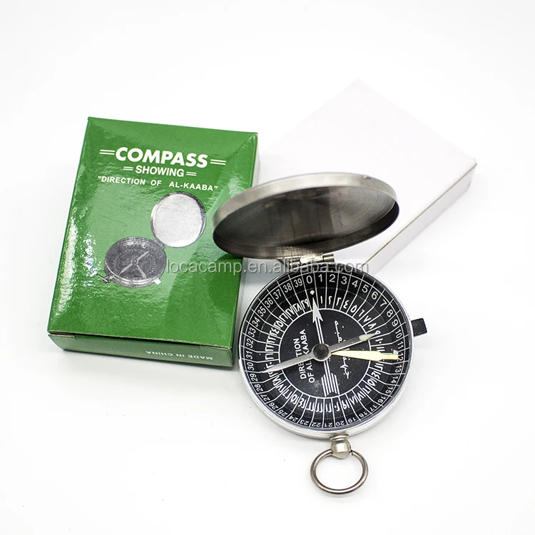 pocket muslim qibla direction finder compass portable islamic prayer compass
