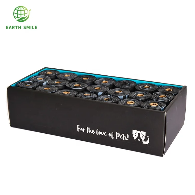 
High Quality Pet Dog Poop Environment Friendly Dog & Cat Garbage Bags Personalized Dog Poop Bags 