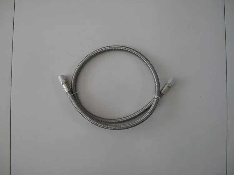 Stainless Steel PTFE Made Fuel Line wire reinforced silicone hose